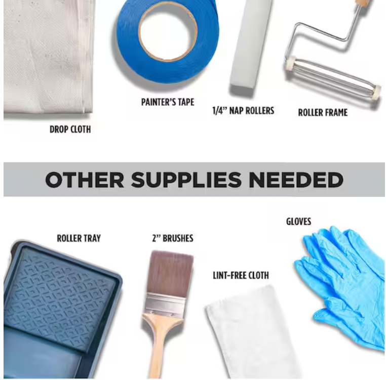 1 Qt. Satin Stellar Interior Cabinet Paint Kit