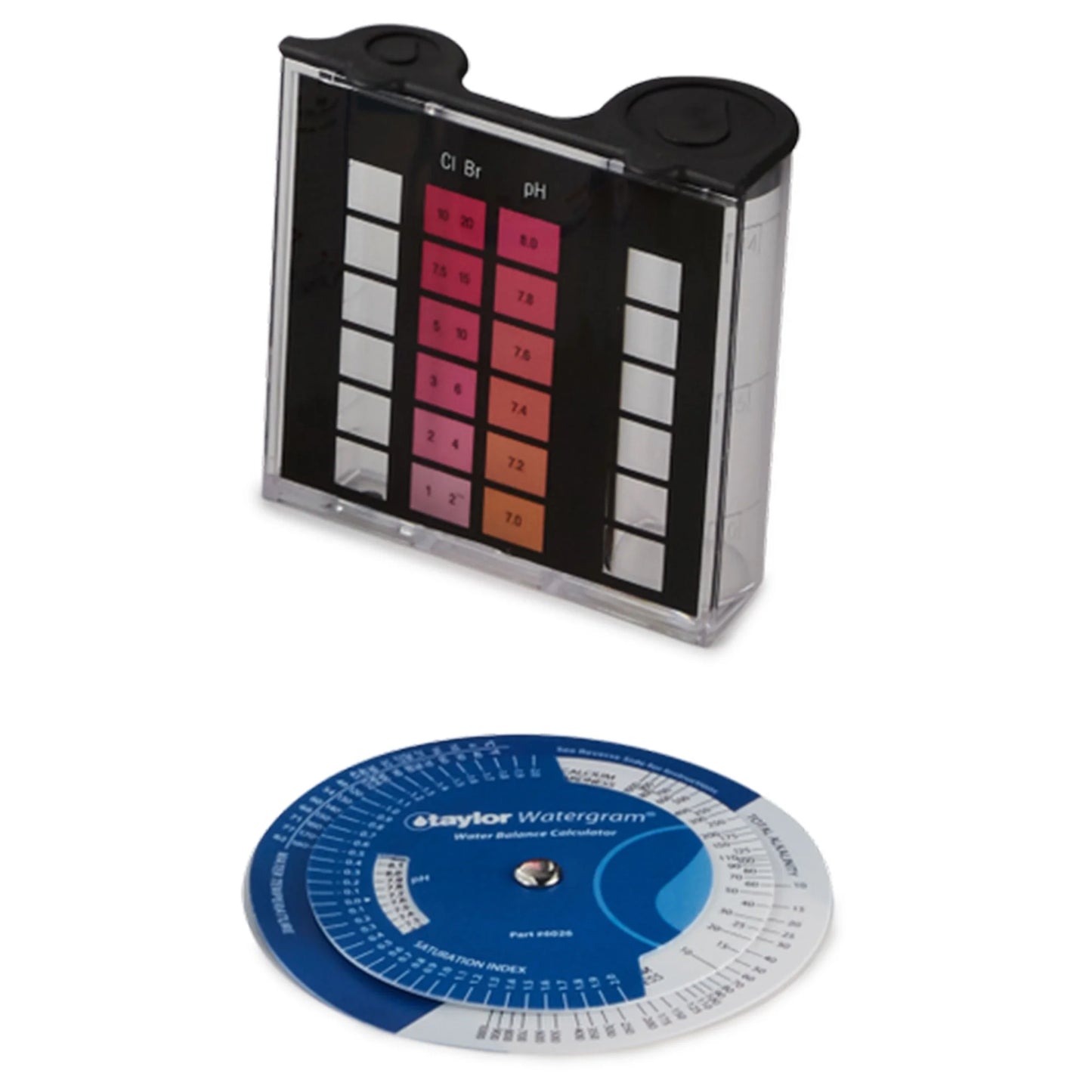 K-2005C 2000 Test Kit – Complete Swimming Pool Bromine & Chlorine pH Service Kit