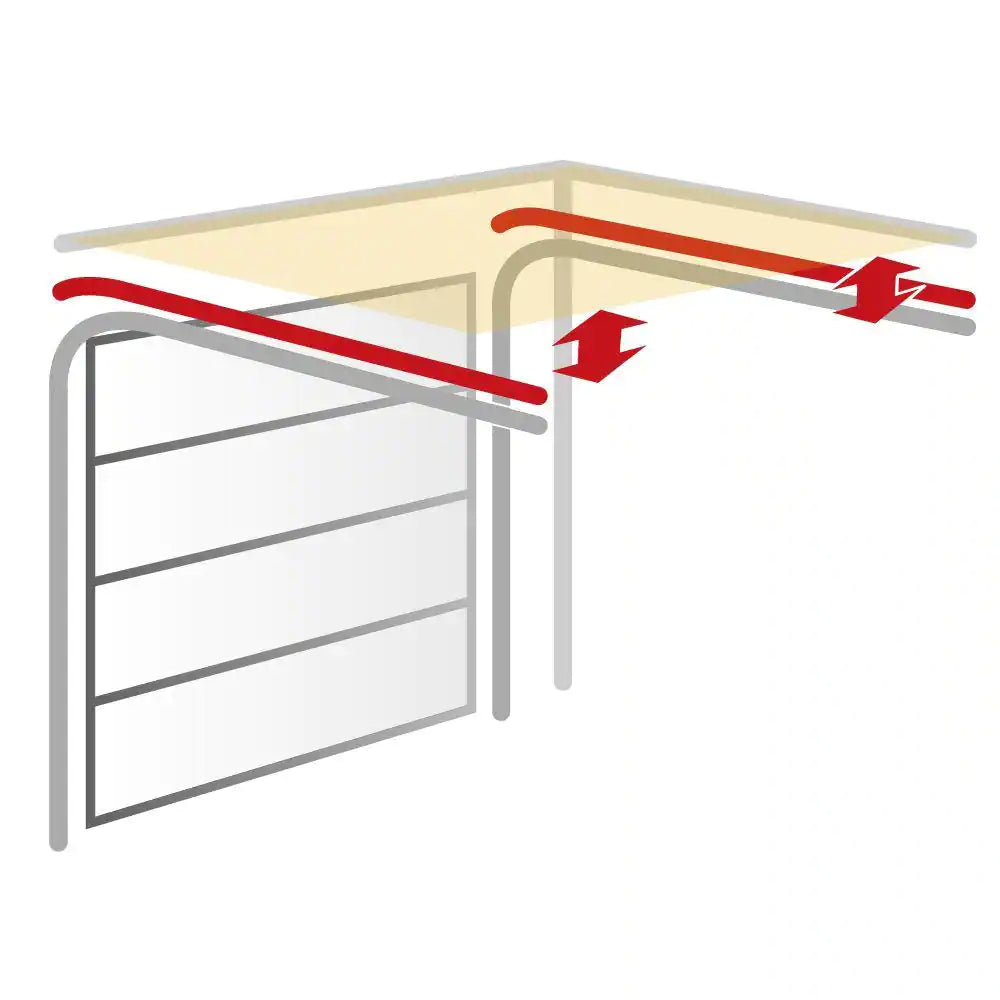 Garage Door Low Headroom Conversion Kit – Maximize Ceiling Space for Tight Garage Installations