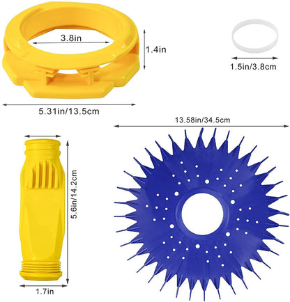 ARLBA Pool Vacuum Cleaner Replacement Parts Kit – Compatible with Zodiac Baracuda G2, G3 & G4
