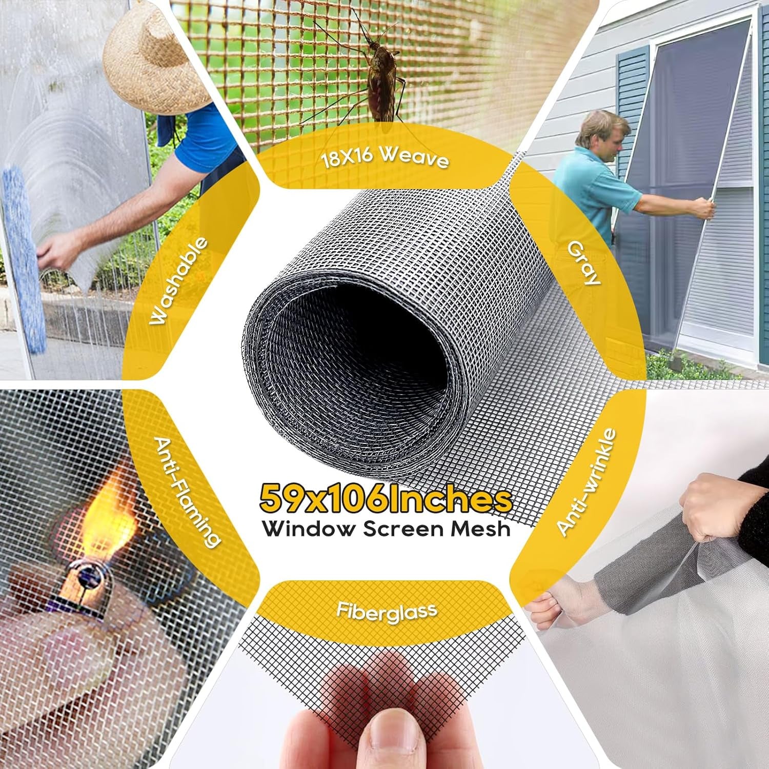 Window Screen Door Repair/Replace