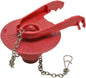 Universal Toilet Flapper – Water Saving, Adjustable, Red - Performax 502P21 2”