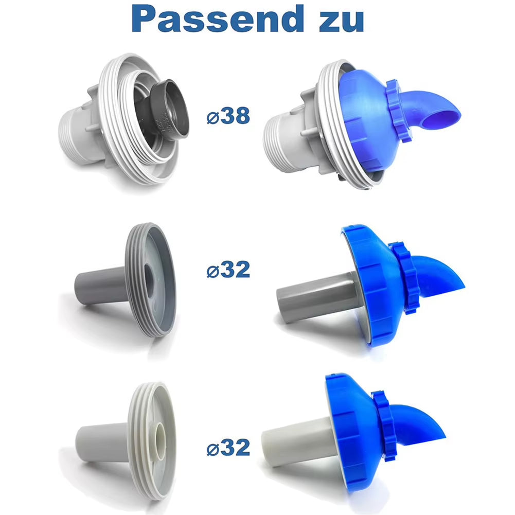 360° Rotatable Pool Jet Nozzle – Swimming Pool Return Inlet for Intex Outlet Pools