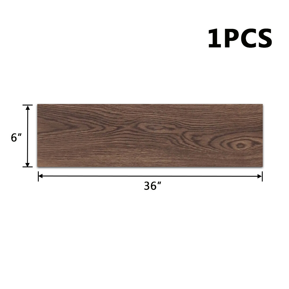 36PCS Self-Adhesive PVC Vinyl Floor Planks – 54 Sq.Ft Wood Look Peel & Stick Tiles