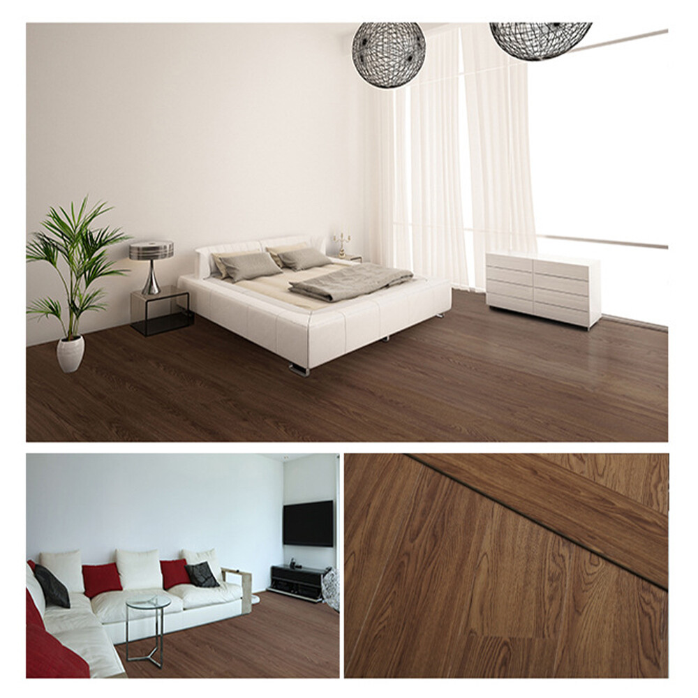 36PCS Self-Adhesive PVC Vinyl Floor Planks – 54 Sq.Ft Wood Look Peel & Stick Tiles