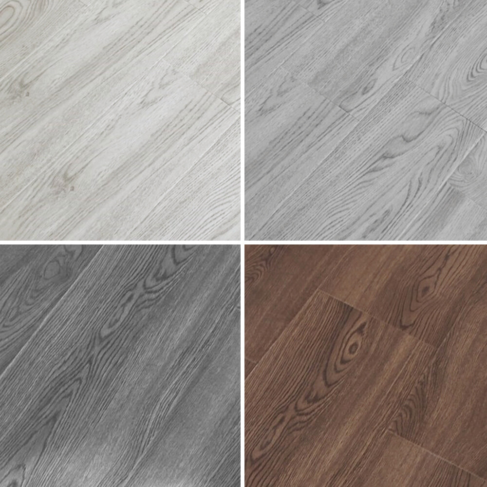 36PCS Self-Adhesive PVC Vinyl Floor Planks – 54 Sq.Ft Wood Look Peel & Stick Tiles