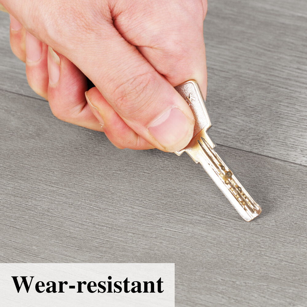 36PCS Self-Adhesive PVC Vinyl Floor Planks – 54 Sq.Ft Wood Look Peel & Stick Tiles