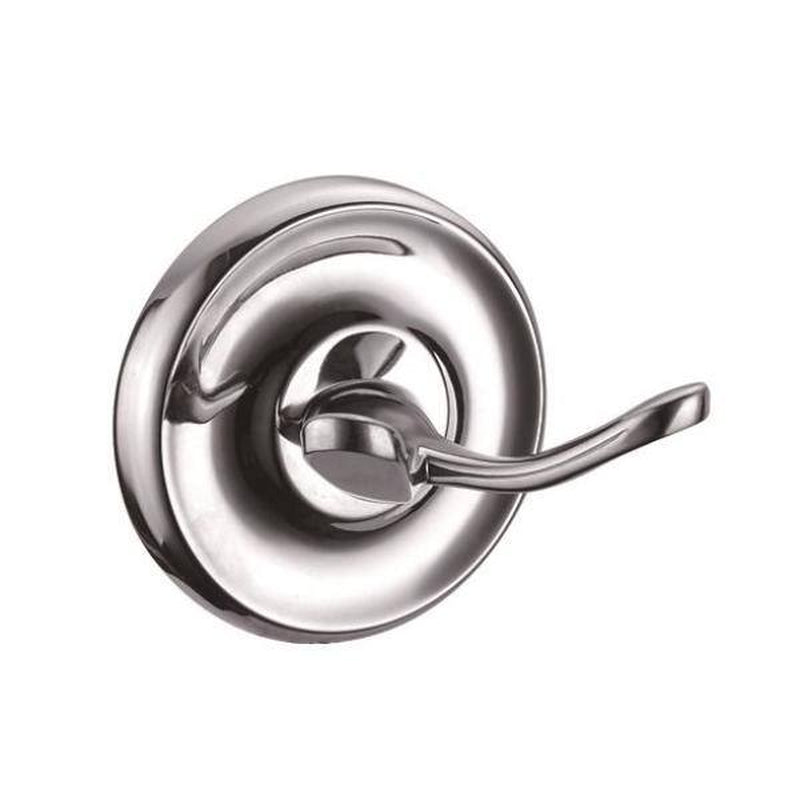 San Martin 4-Piece Bathroom Hardware Accessory Kit on Polished Chrome