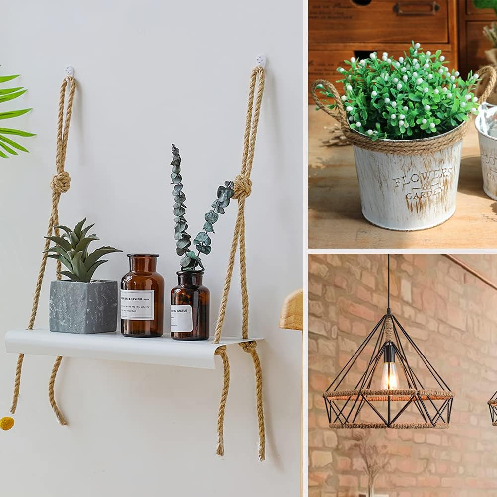 33 ft Natural Jute Twine – 14mm, Craft, Decor, Gardening & Cat Scratch Post