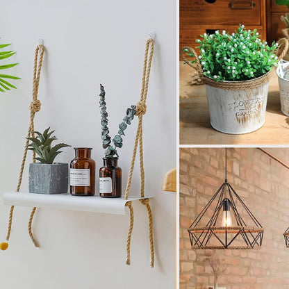 33 ft Natural Jute Twine – 14mm, Craft, Decor, Gardening & Cat Scratch Post