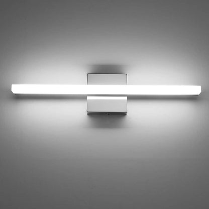 24-Inch LED Vanity Light Bar – 14W IP44 Bathroom Wall Sconce, Cool White 6000K