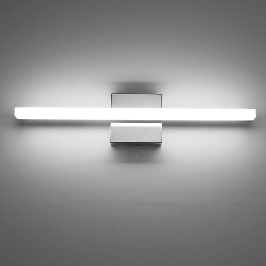24-Inch LED Vanity Light Bar – 14W IP44 Bathroom Wall Sconce, Cool White 6000K
