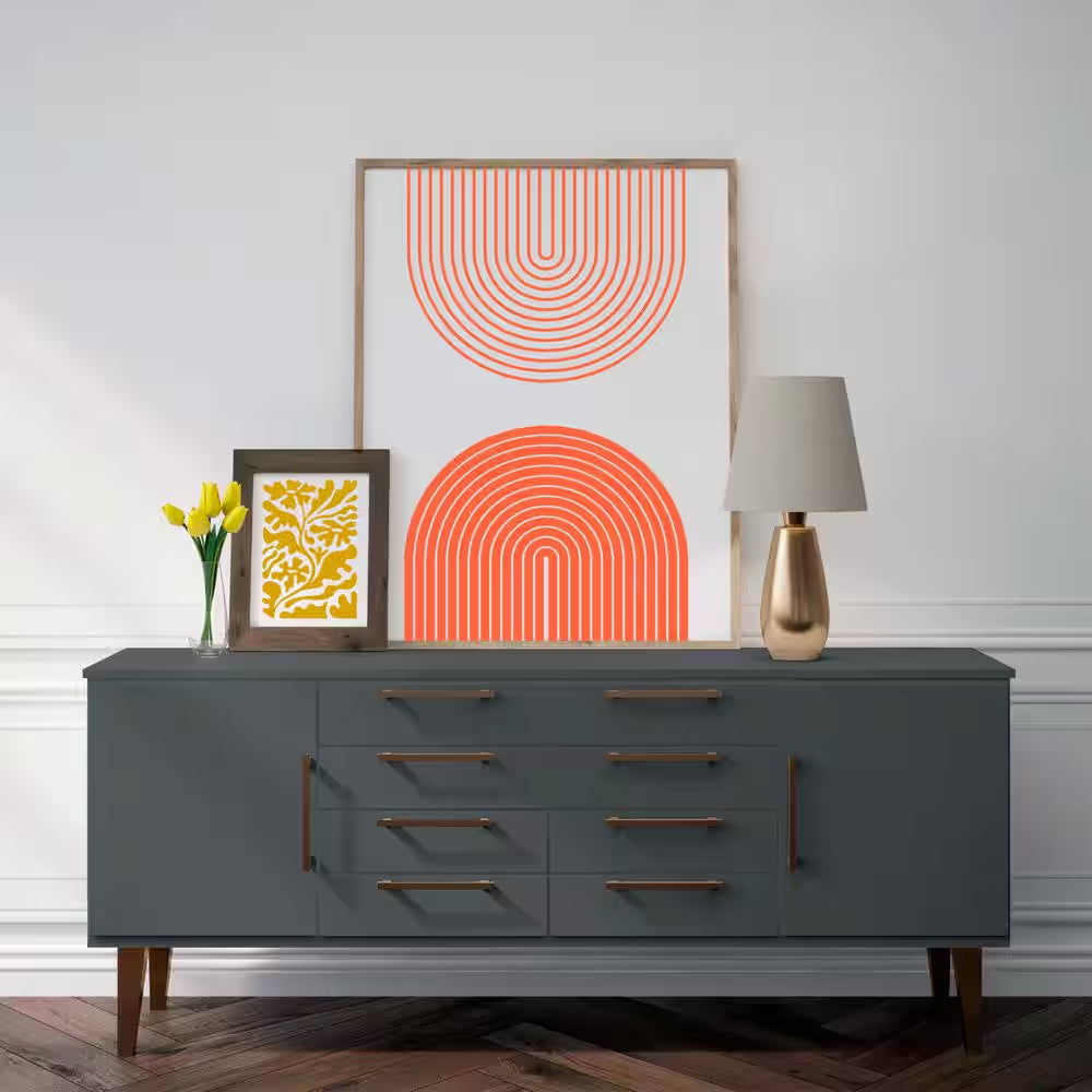 1 Qt. Satin Charcoal Interior Cabinet Paint Kit