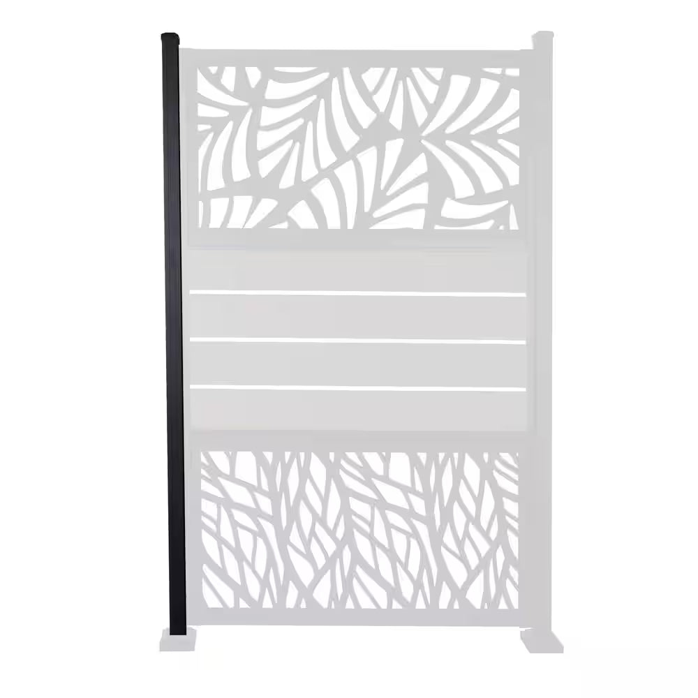 2 In. X 2 In. X 76 In. Privacy Screen Post Kit