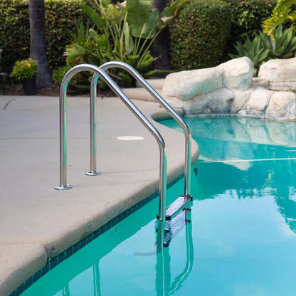 Stainless Steel Pool Ladder 3-Step for in Ground Pool