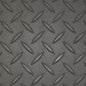Slip-Resistant Diamond Plate Garage Floor Mat 5’ x 7.5’ – Charcoal Vinyl (23 Size Options)