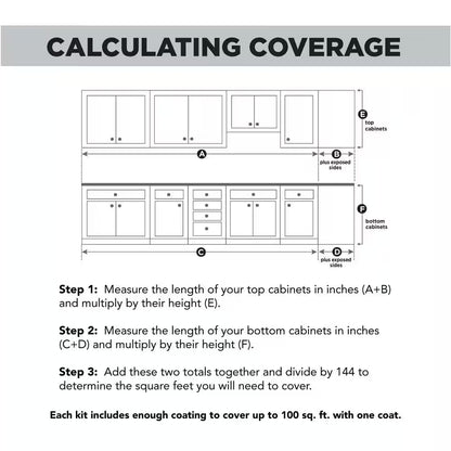 1 Qt. Satin English Manor Interior Cabinet Paint Kit