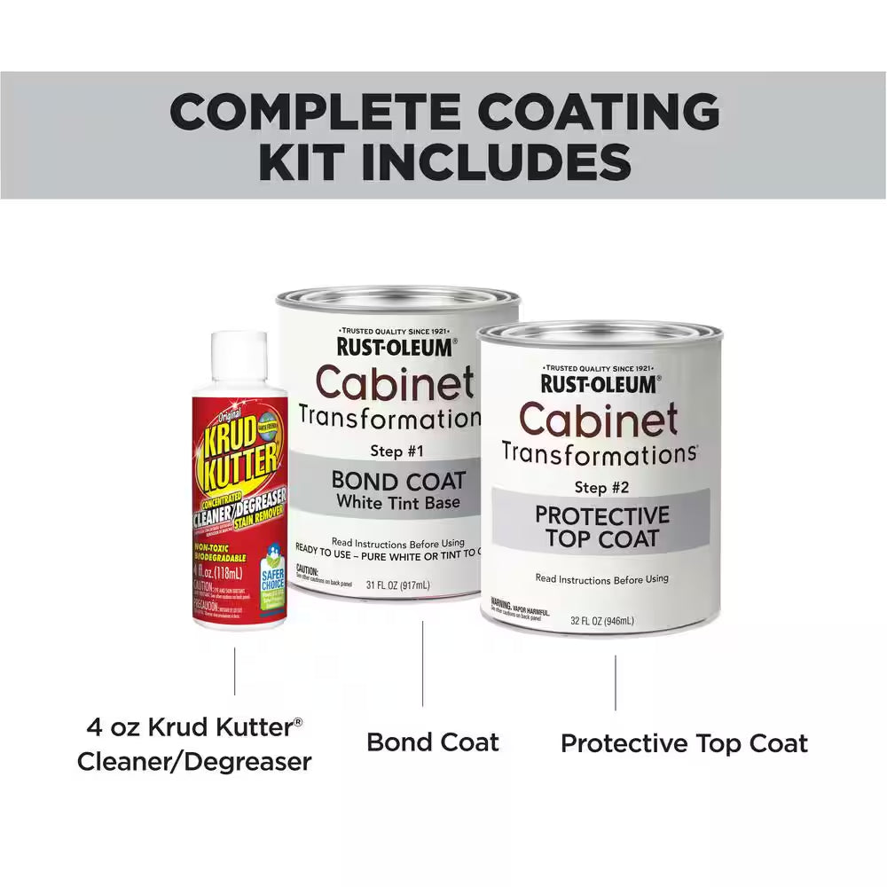 1 Qt. Satin English Manor Interior Cabinet Paint Kit