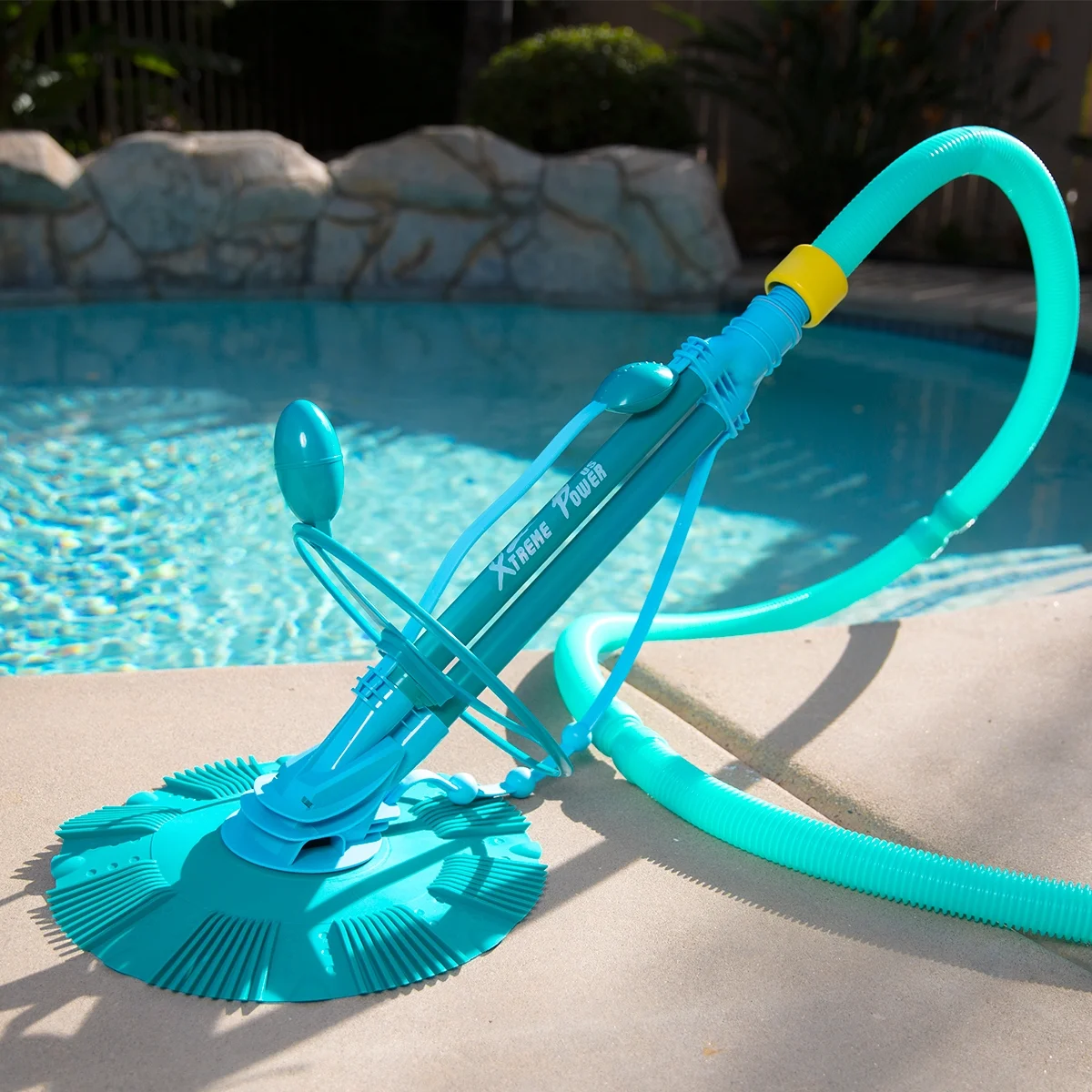 Automatic Suction Side Pool Cleaner, Creepy Crawler Pool Vacuum with Hose Set