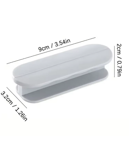 2PCS Window Cabinet Drawer Handles Self-Adhesive Door Wardrobe Handle Organizer Paste Open Sliding Door Knob Auxliary Device