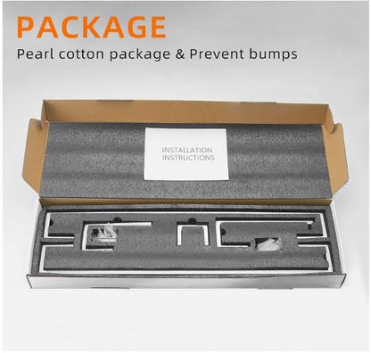 5-Piece Brushed Nickel Bathroom Hardware Set – Stainless Steel Wall-Mounted Accessories