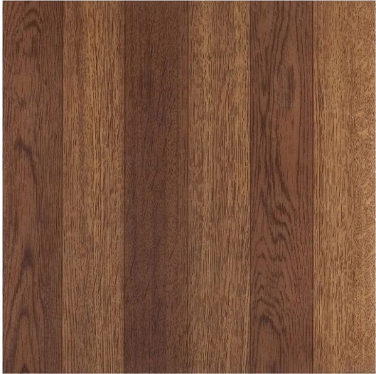 Peel & Stick Vinyl Floor Tiles 20 Tiles/20 Sq. Ft. Medium Oak Plank-Look 12"X12" 1.2Mm