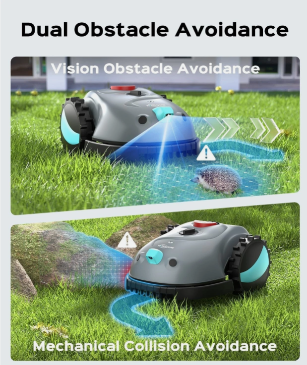 Smart Robot Lawn Mower – Grass Cutting Automation