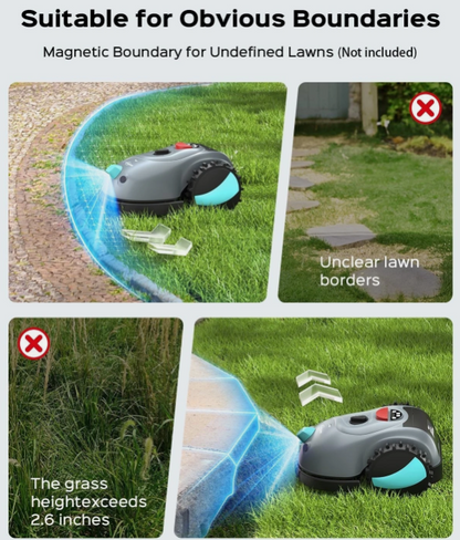 Smart Robot Lawn Mower – Grass Cutting Automation