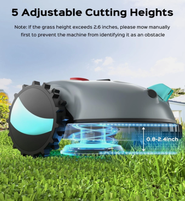 Smart Robot Lawn Mower – Grass Cutting Automation