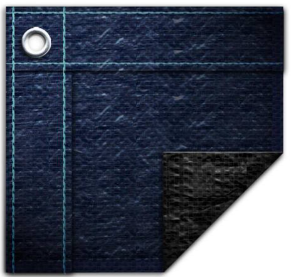 Classic 16 Ft. X 32 Ft. Rectangular Navy Blue Winter Pool Cover