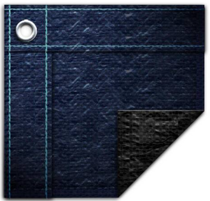 Classic 16 Ft. X 32 Ft. Rectangular Navy Blue Winter Pool Cover