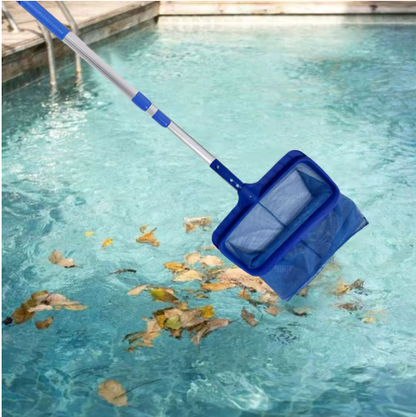 Swimming Pool Cleaning Net Professional Leaf Rake Deep Bag Large Capacity Thickened Frame Pool Leaf Net Pool Accessories