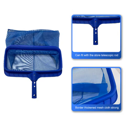 Swimming Pool Cleaning Net Professional Leaf Rake Deep Bag Large Capacity Thickened Frame Pool Leaf Net Pool Accessories