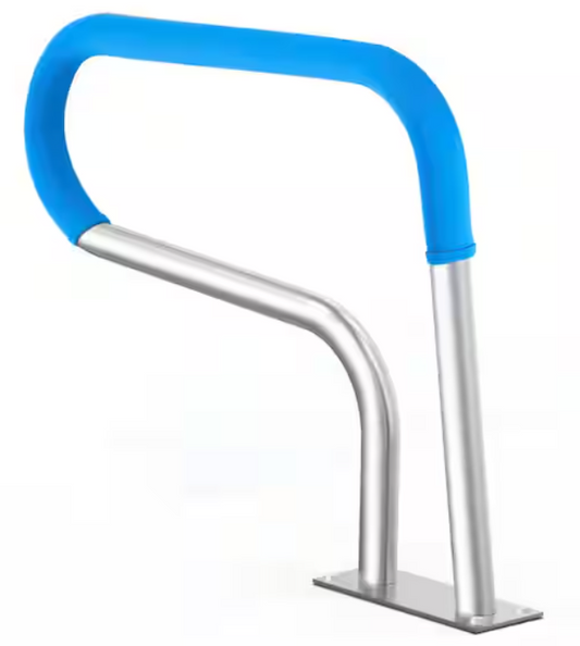Stainless Steel Pool Handrail – Durable Swimming Pool Railing for Above Ground Pools - 32 x 32 in.