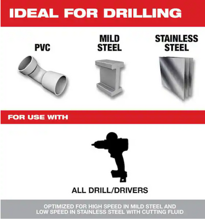 Cobalt Step Bit Kit (3-Piece)