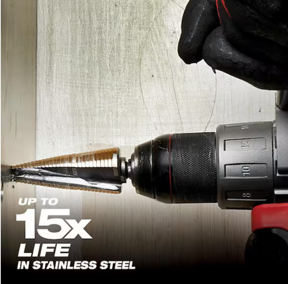 Cobalt Step Bit Kit (3-Piece)