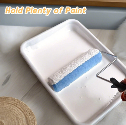 King Origin 9 Inch Disposable Paint Tray Liners – 12 Pack Textured Deep Pan