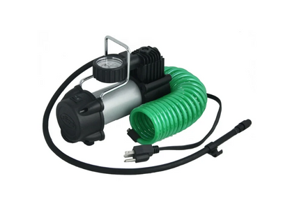 Garage Tire Compressor 120V – Inflator Kit with Accessories for Cars, Trucks & Bikes, Model 40045