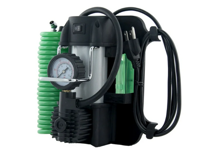 Garage Tire Compressor 120V – Inflator Kit with Accessories for Cars, Trucks & Bikes, Model 40045