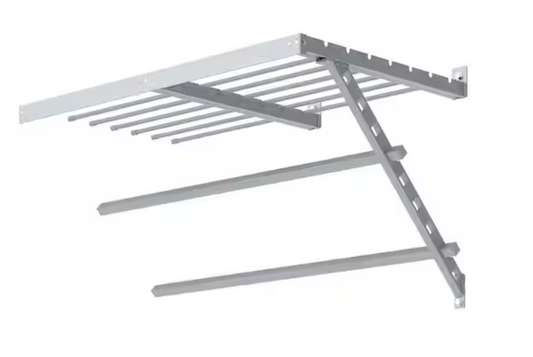 32" Shelf and Track Storage Extension Kit – Garage, Workshop & Home Storage System Upgrade