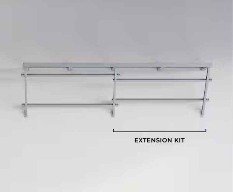 32" Shelf and Track Storage Extension Kit – Garage, Workshop & Home Storage System Upgrade