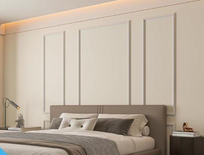 Art3d Pre-Cut Wainscoting Wall Molding Kit – 6PCS Panels for Interior Accent Walls