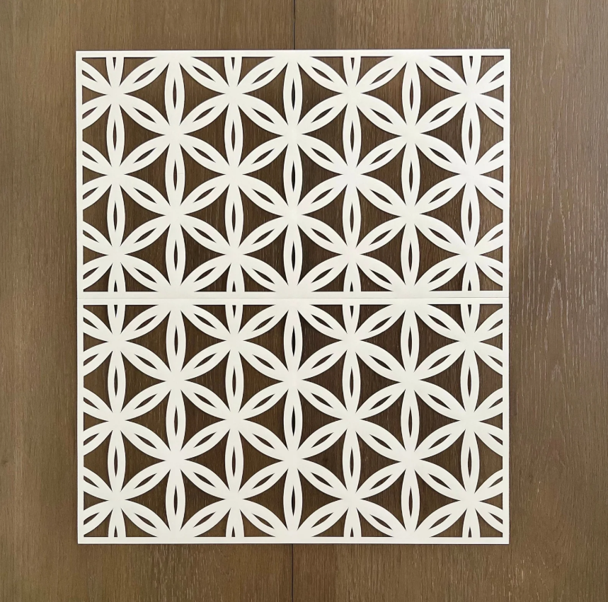 Blooming Star Dishwasher Cover – Magnetic Decorative Panel for Kitchen Appliance Makeover