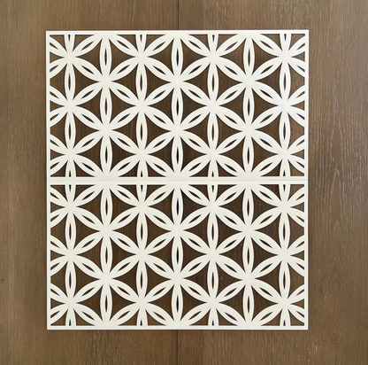 Blooming Star Dishwasher Cover – Magnetic Decorative Panel for Kitchen Appliance Makeover