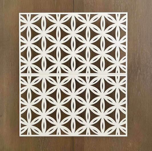 Blooming Star Dishwasher Cover – Magnetic Decorative Panel for Kitchen Appliance Makeover