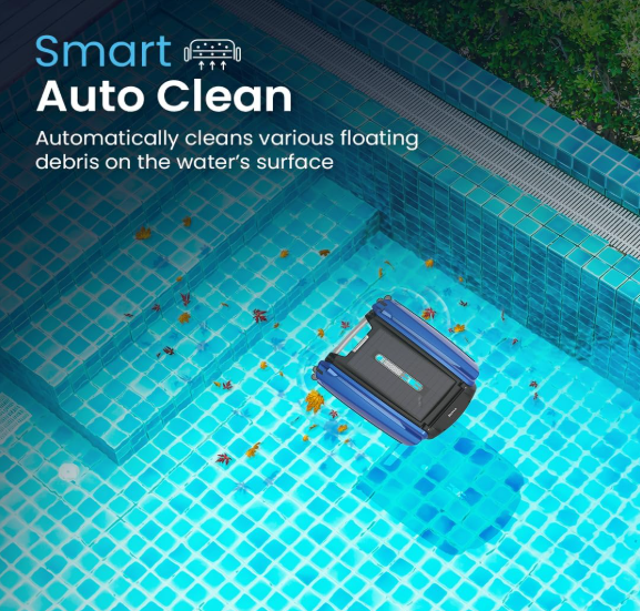 Betta SE Solar-Powered Pool Skimmer – Automatic Robotic Cleaner for Surface Debris