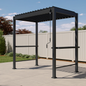 88 Grill S1 4.9'×8.2' Pergola – Durable Aluminum Pergola with Sun & Rain Shelter