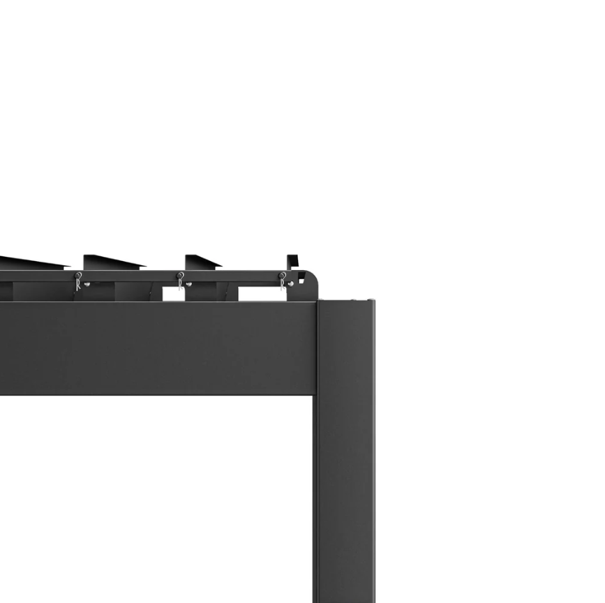 88 Grill S1 4.9'×8.2' Pergola – Durable Aluminum Pergola with Sun & Rain Shelter