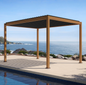 Outdoor 111S 10'x13' Cherry Oak Pergola