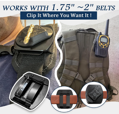 Magnetic Tool Holder Belt Clip – Heavy Duty Metal Holster for Screws, Nails & Hand Tools